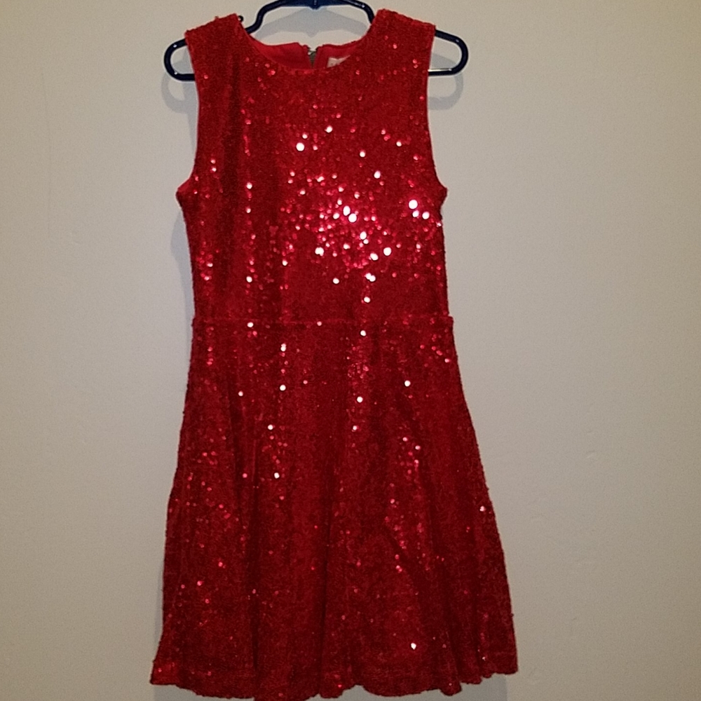 Copper Key sequin dress girls size large